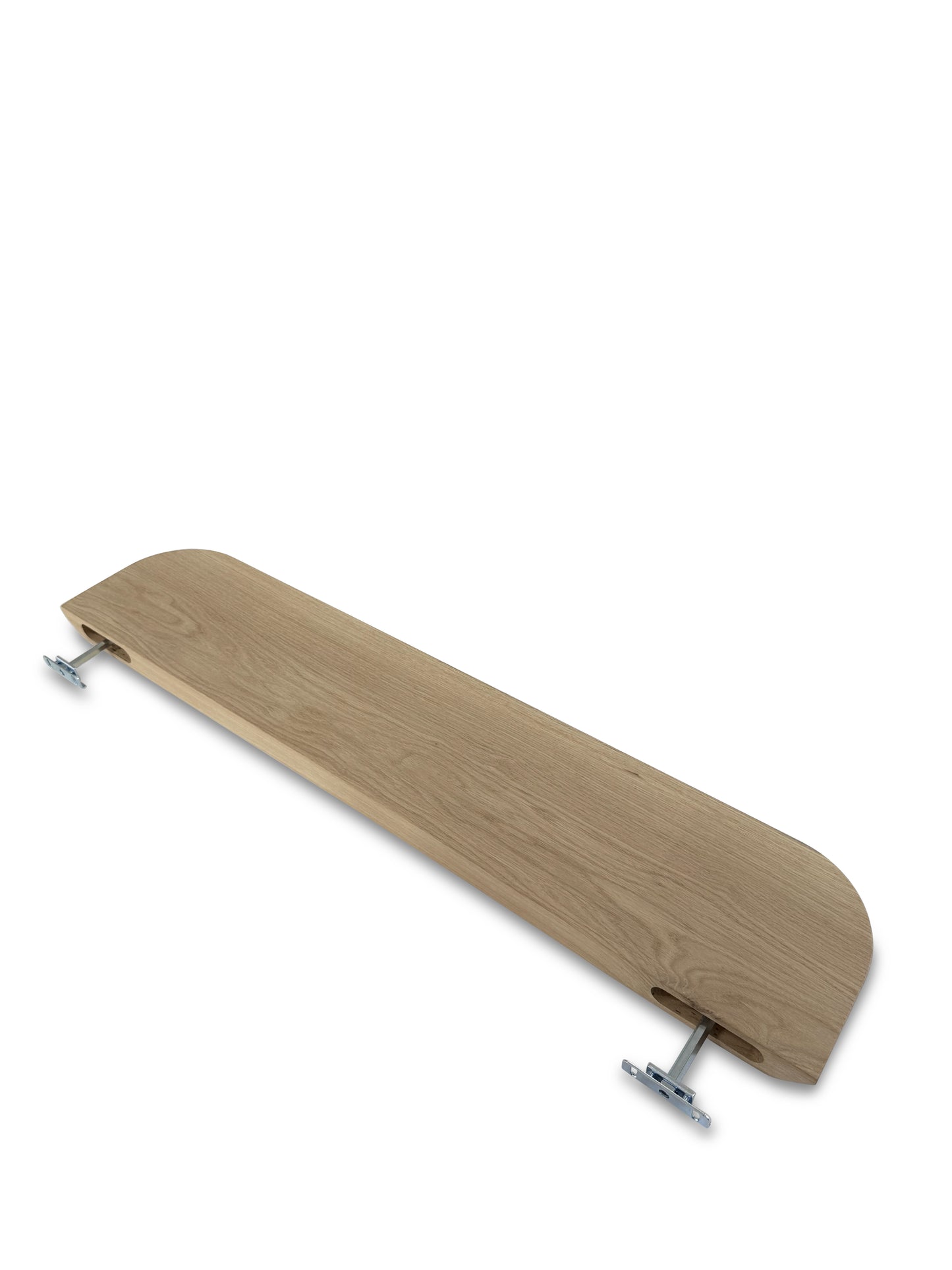 Eiken wandplank verjongd 40mm