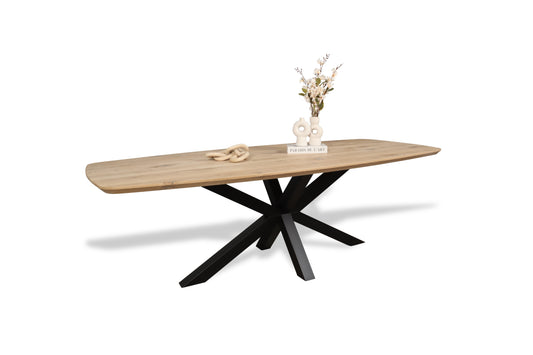 Eiken Deens ovale eettafel Isla